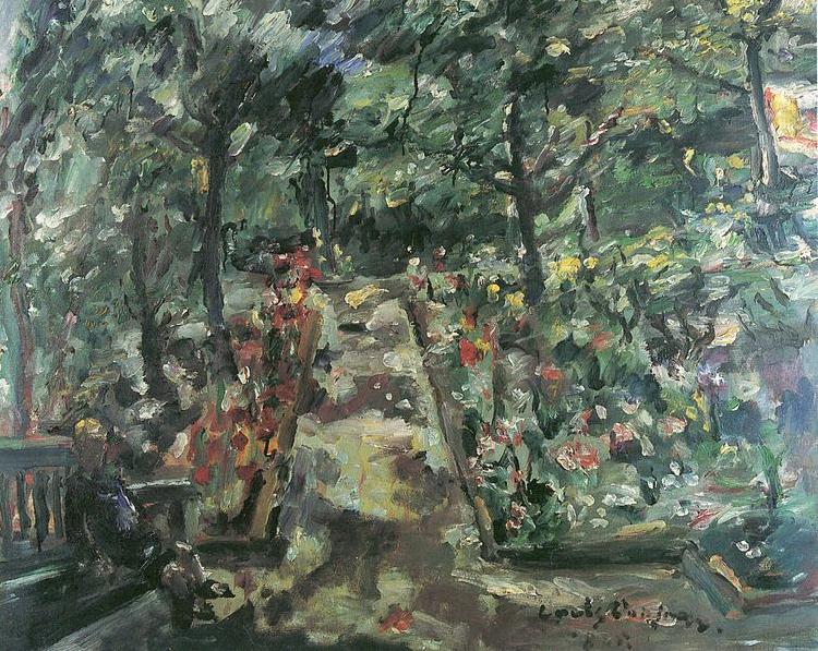 Lovis Corinth Garten in Berlin-Westend Sweden oil painting art
